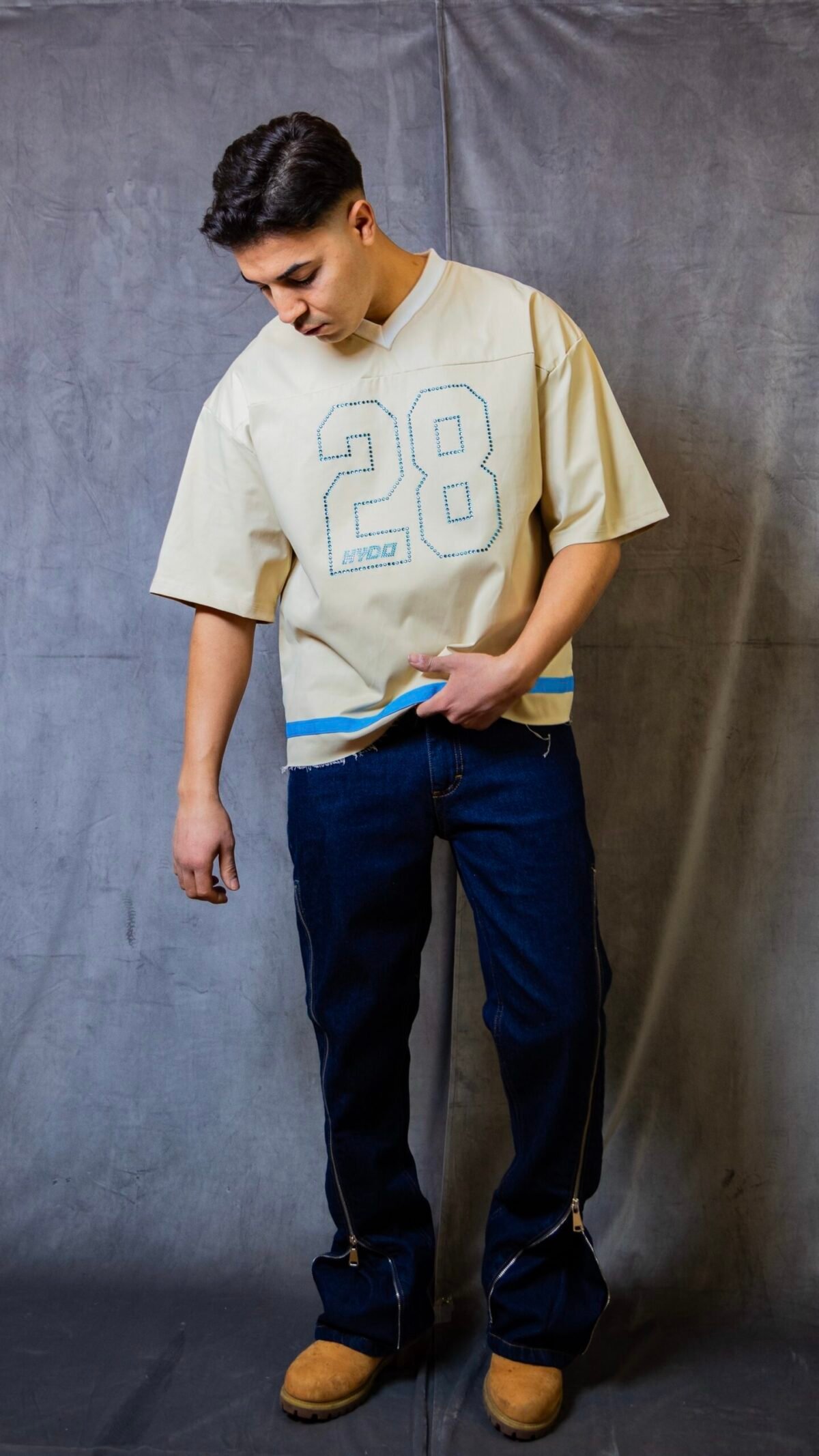 JEANS FULL ZIP - immagine 2
