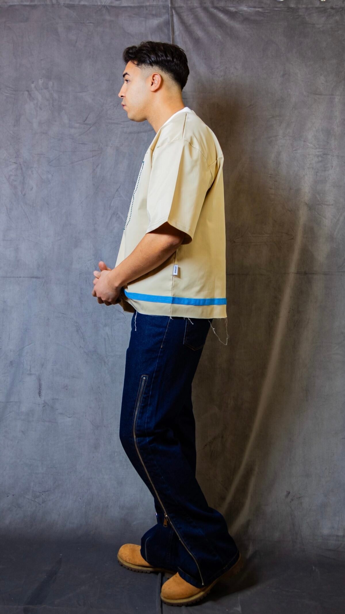 JEANS FULL ZIP - immagine 4