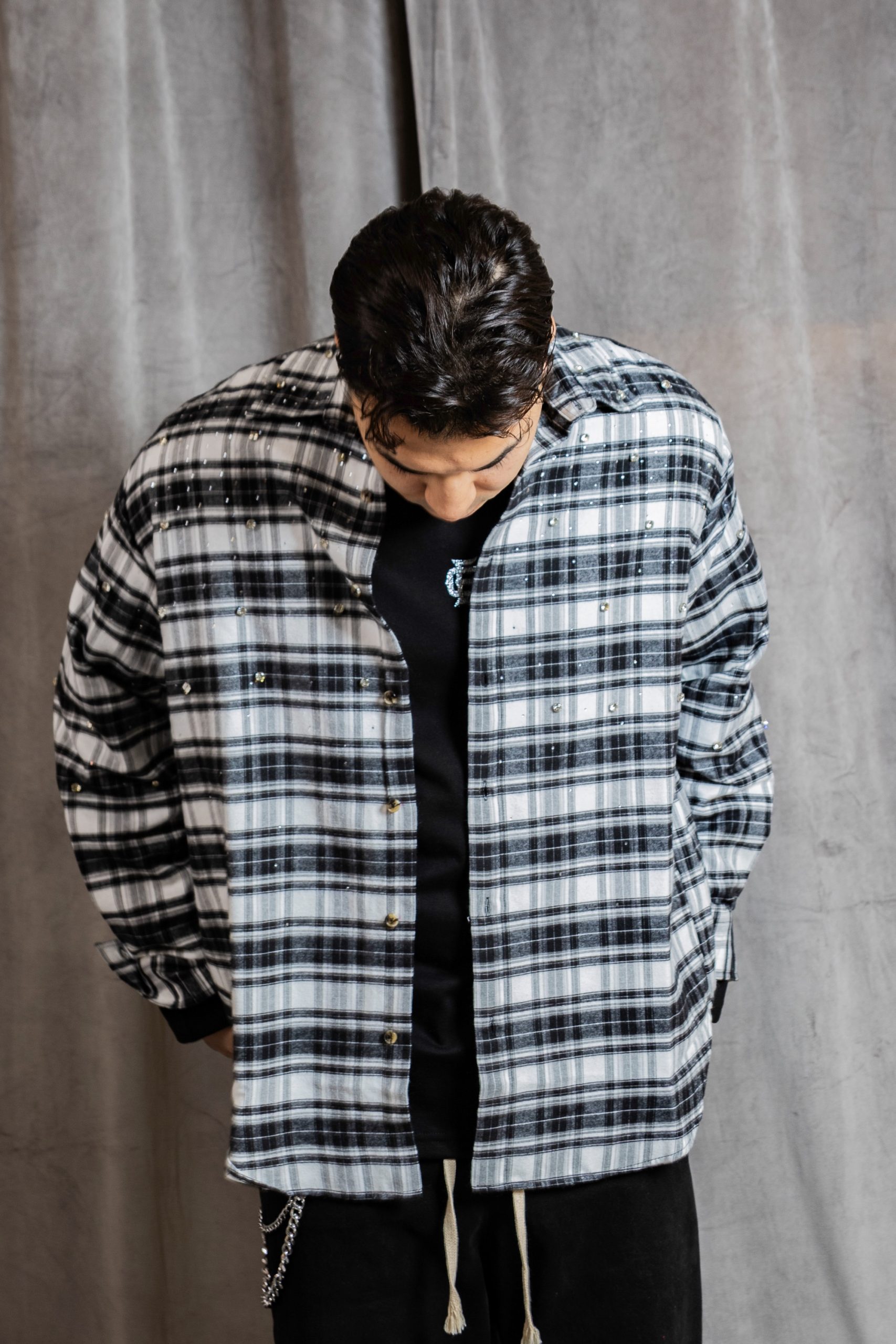 CAMICIA CRYSTAL BLACK