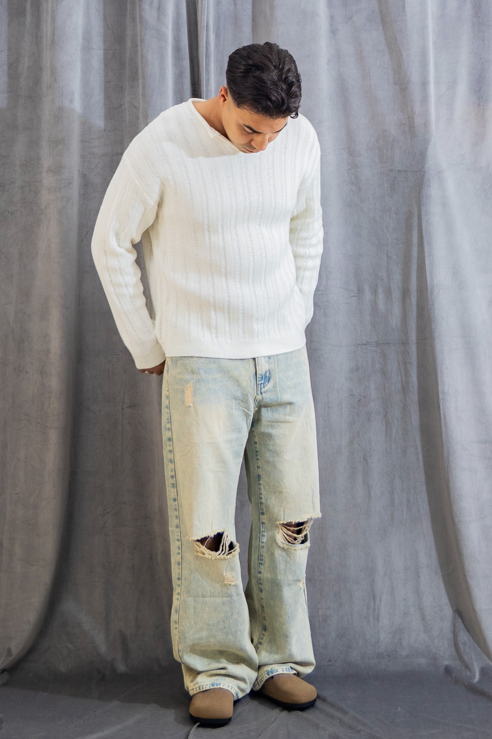 JEANS BAGGY DESERT